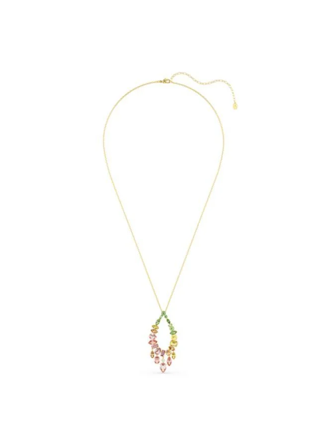 SWAROVSKI Gema Gold Tone Plated Pendant Necklace